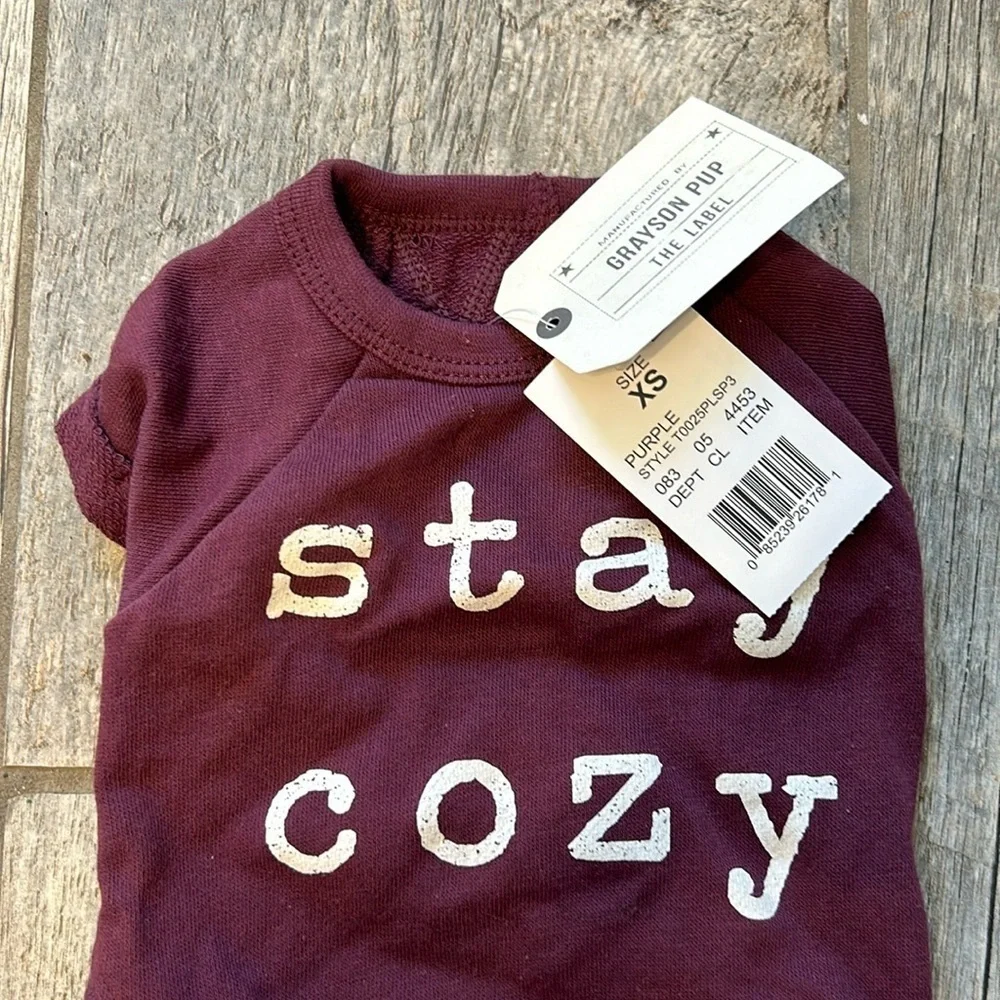 Grayson pup dog shirt xs